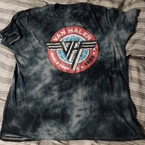 Van hallen concert tee